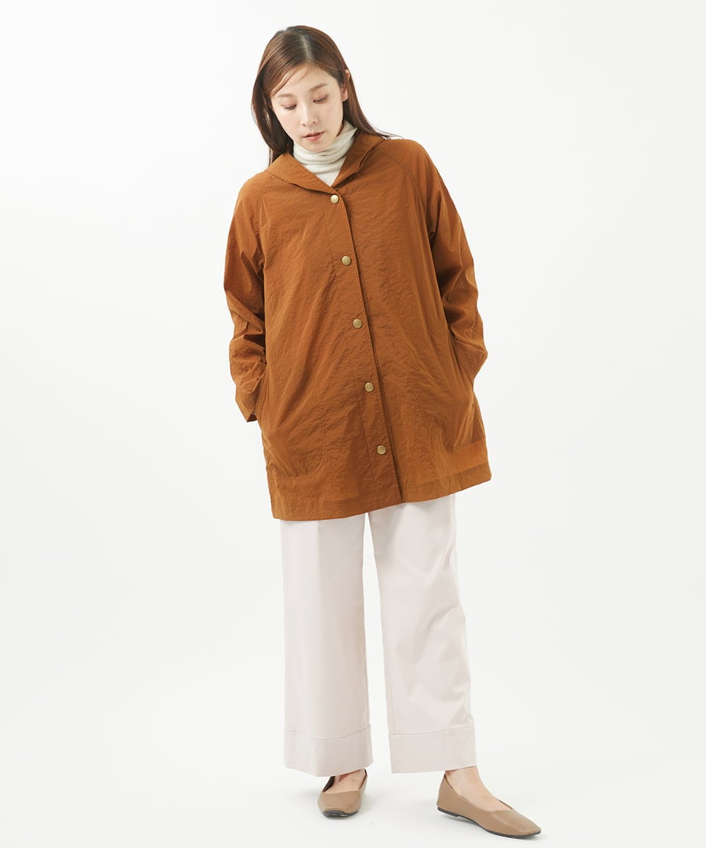 NGLEP14200 GIANNI LO GIUDICE(ジャンニ ロ ジュディチェ) 【洗える】ヘリテージツイルワイドパンツ ダスティピンク