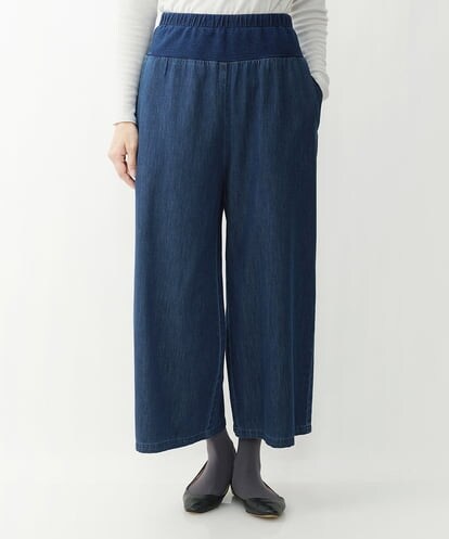 NGLES20180 GIANNI LO GIUDICE フリクションデニムワイドパンツ