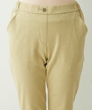 NGLET11210 GIANNI LO GIUDICE(ジャンニ ロ ジュディチェ) [日本製]スラブストレッチ天竺パンツ マスタード