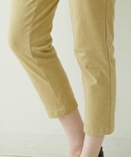 NGLET11210 GIANNI LO GIUDICE(ジャンニ ロ ジュディチェ) [日本製]スラブストレッチ天竺パンツ マスタード