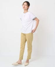 NGLET11210 GIANNI LO GIUDICE(ジャンニ ロ ジュディチェ) [日本製]スラブストレッチ天竺パンツ マスタード
