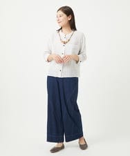 NGLGA20270 GIANNI LO GIUDICE(ジャンニ ロ ジュディチェ) [洗える]コットンデニムパンツ ネイビー