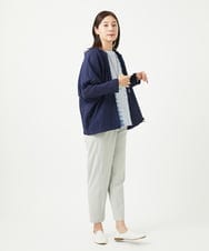 NGLGA27230 GIANNI LO GIUDICE(ジャンニ ロ ジュディチェ) [洗える・日本製]シェルタリングドライトリコットパンツ ライトグレー