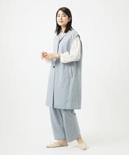 NGLGA30250 GIANNI LO GIUDICE(ジャンニ ロ ジュディチェ) [洗える]コットンナイロンカノコ編みパンツ ライトグレー