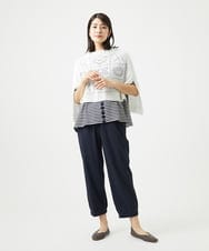 NGLGA33230 GIANNI LO GIUDICE(ジャンニ ロ ジュディチェ) [洗える・日本製]ドライフィットパンツ ネイビー
