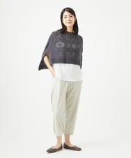 NGLGA33230 GIANNI LO GIUDICE(ジャンニ ロ ジュディチェ) [洗える・日本製]ドライフィットパンツ ベージュ
