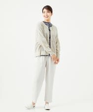 NGLGA51210 GIANNI LO GIUDICE(ジャンニ ロ ジュディチェ) [洗える・日本製]プライムフレックスサッカーワイドパンツ オフホワイト