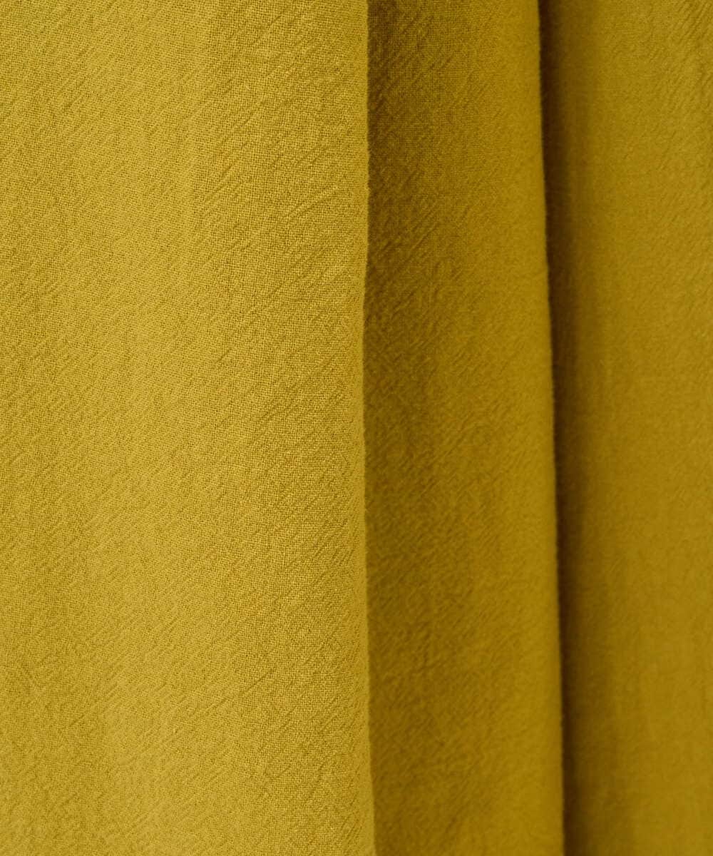 NGLGD26250 GIANNI LO GIUDICE(ジャンニ ロ ジュディチェ) [洗える]コットンナチュラルワッシャーワイドパンツ イエロー