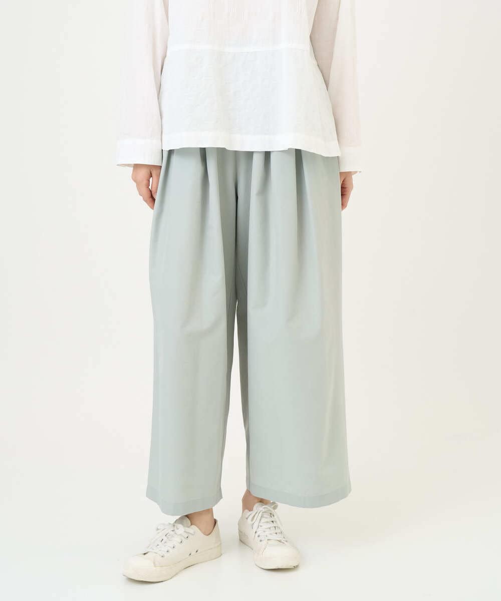 NGLGD33230 GIANNI LO GIUDICE(ジャンニ ロ ジュディチェ) [洗える]ポリエステルコットングログランパンツ ミントグリーン