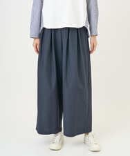 NGLGD33230 GIANNI LO GIUDICE(ジャンニ ロ ジュディチェ) [洗える]ポリエステルコットングログランパンツ ネイビー