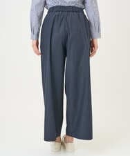 NGLGD33230 GIANNI LO GIUDICE(ジャンニ ロ ジュディチェ) [洗える]ポリエステルコットングログランパンツ ネイビー