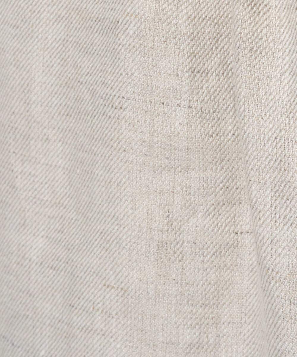 NGLGE40330 GIANNI LO GIUDICE(ジャンニ ロ ジュディチェ) [洗える]デニム調リネンパンツ ネイビー