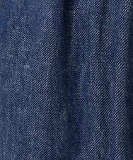 NGLGE40330 GIANNI LO GIUDICE(ジャンニ ロ ジュディチェ) [洗える]デニム調リネンパンツ ネイビー