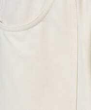 NGLGE44270 GIANNI LO GIUDICE(ジャンニ ロ ジュディチェ) [洗える・日本製]リネンミックスシャンブレーストレッチパンツ オレンジ