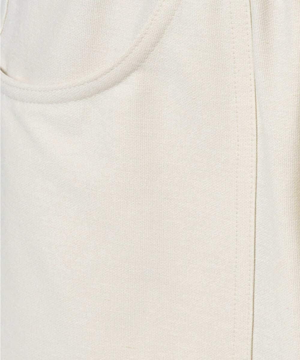 NGLGE44270 GIANNI LO GIUDICE(ジャンニ ロ ジュディチェ) [洗える・日本製]リネンミックスシャンブレーストレッチパンツ オレンジ