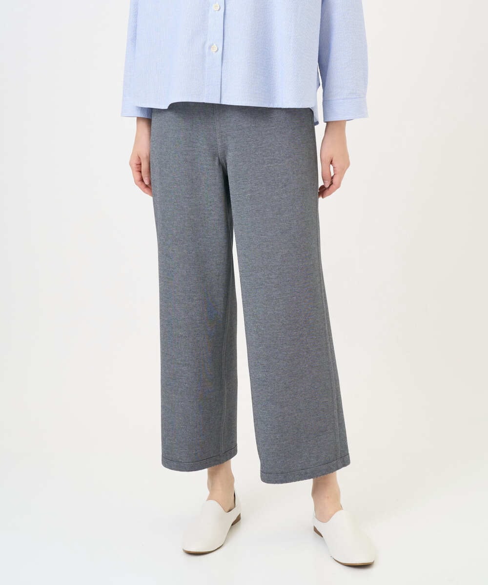 NGLGF28250 GIANNI LO GIUDICE(ジャンニ ロ ジュディチェ) [洗える・リバーシブル]裏コットン幾何プリントパンツ カーキ