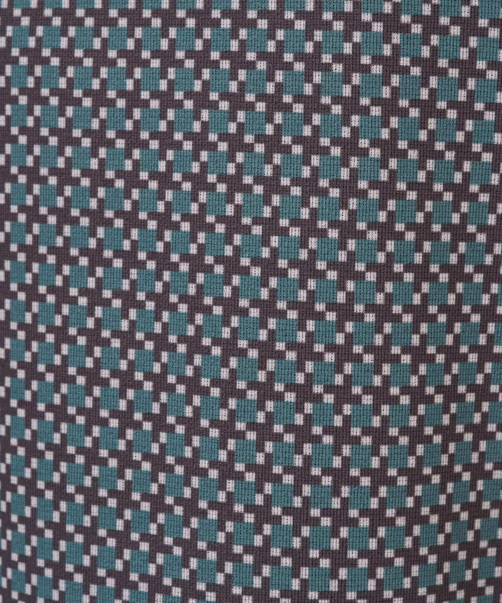 NGLGF28250 GIANNI LO GIUDICE(ジャンニ ロ ジュディチェ) [洗える・リバーシブル]裏コットン幾何プリントパンツ カーキ