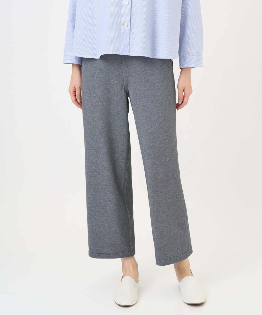 NGLGF28250 GIANNI LO GIUDICE(ジャンニ ロ ジュディチェ) [洗える・リバーシブル]裏コットン幾何プリントパンツ カーキ