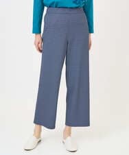 NGLGF28250 GIANNI LO GIUDICE(ジャンニ ロ ジュディチェ) [洗える・リバーシブル]裏コットン幾何プリントパンツ ブルー