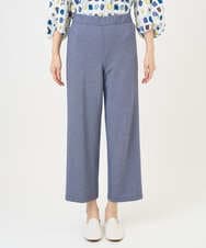 NGLGF28250 GIANNI LO GIUDICE(ジャンニ ロ ジュディチェ) [洗える・リバーシブル]裏コットン幾何プリントパンツ ブルー