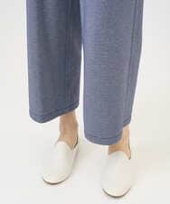 NGLGF28250 GIANNI LO GIUDICE(ジャンニ ロ ジュディチェ) [洗える・リバーシブル]裏コットン幾何プリントパンツ ブルー