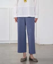 NGLGF28250 GIANNI LO GIUDICE(ジャンニ ロ ジュディチェ) [洗える・リバーシブル]裏コットン幾何プリントパンツ ブルー