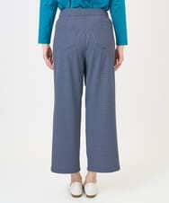 NGLGF28250 GIANNI LO GIUDICE(ジャンニ ロ ジュディチェ) [洗える・リバーシブル]裏コットン幾何プリントパンツ ブルー