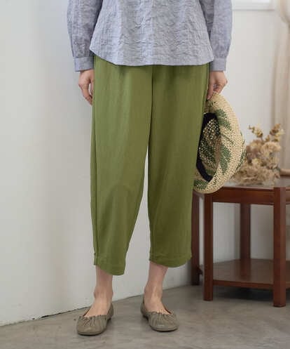 NGLGF39180 GIANNI LO GIUDICE [洗える・日本製]ナチュラルスムースパンツ