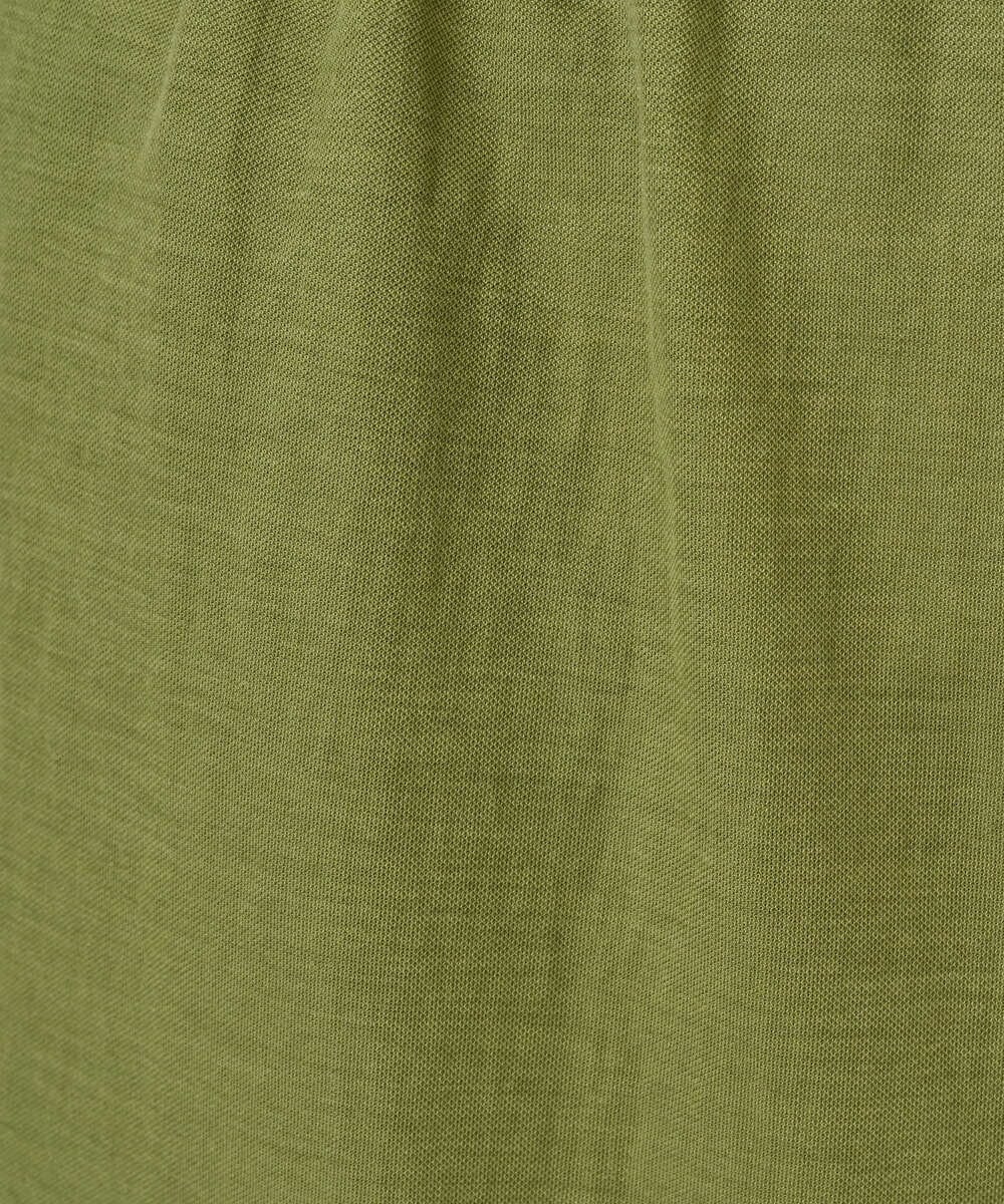 NGLGF39180 GIANNI LO GIUDICE(ジャンニ ロ ジュディチェ) [洗える・日本製]ナチュラルスムースパンツ グリーン