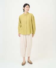 NGLGF39180 GIANNI LO GIUDICE(ジャンニ ロ ジュディチェ) [洗える・日本製]ナチュラルスムースパンツ アイボリー