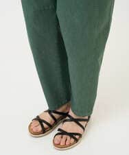 NGLGF58250 GIANNI LO GIUDICE(ジャンニ ロ ジュディチェ) [洗える]コットンエステルクールマックスパンツ カーキ