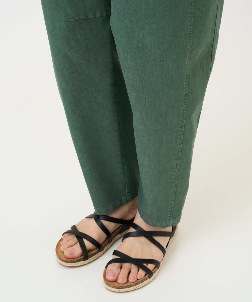 NGLGF58250 GIANNI LO GIUDICE(ジャンニ ロ ジュディチェ) [洗える]コットンエステルクールマックスパンツ カーキ