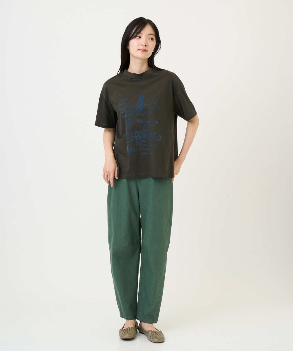 NGLGF58250 GIANNI LO GIUDICE(ジャンニ ロ ジュディチェ) [洗える]コットンエステルクールマックスパンツ カーキ