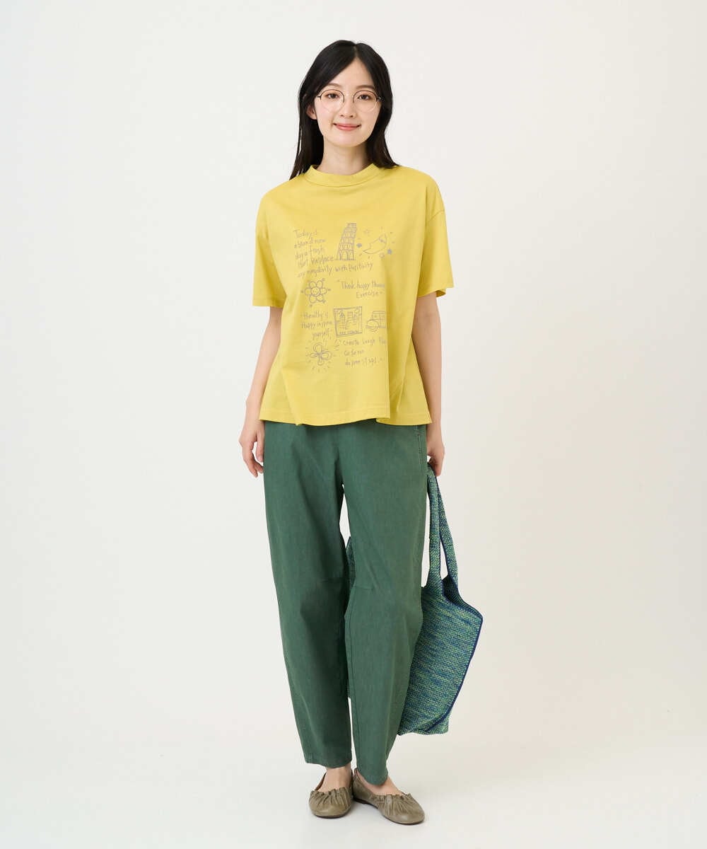 NGLGF58250 GIANNI LO GIUDICE(ジャンニ ロ ジュディチェ) [洗える]コットンエステルクールマックスパンツ カーキ