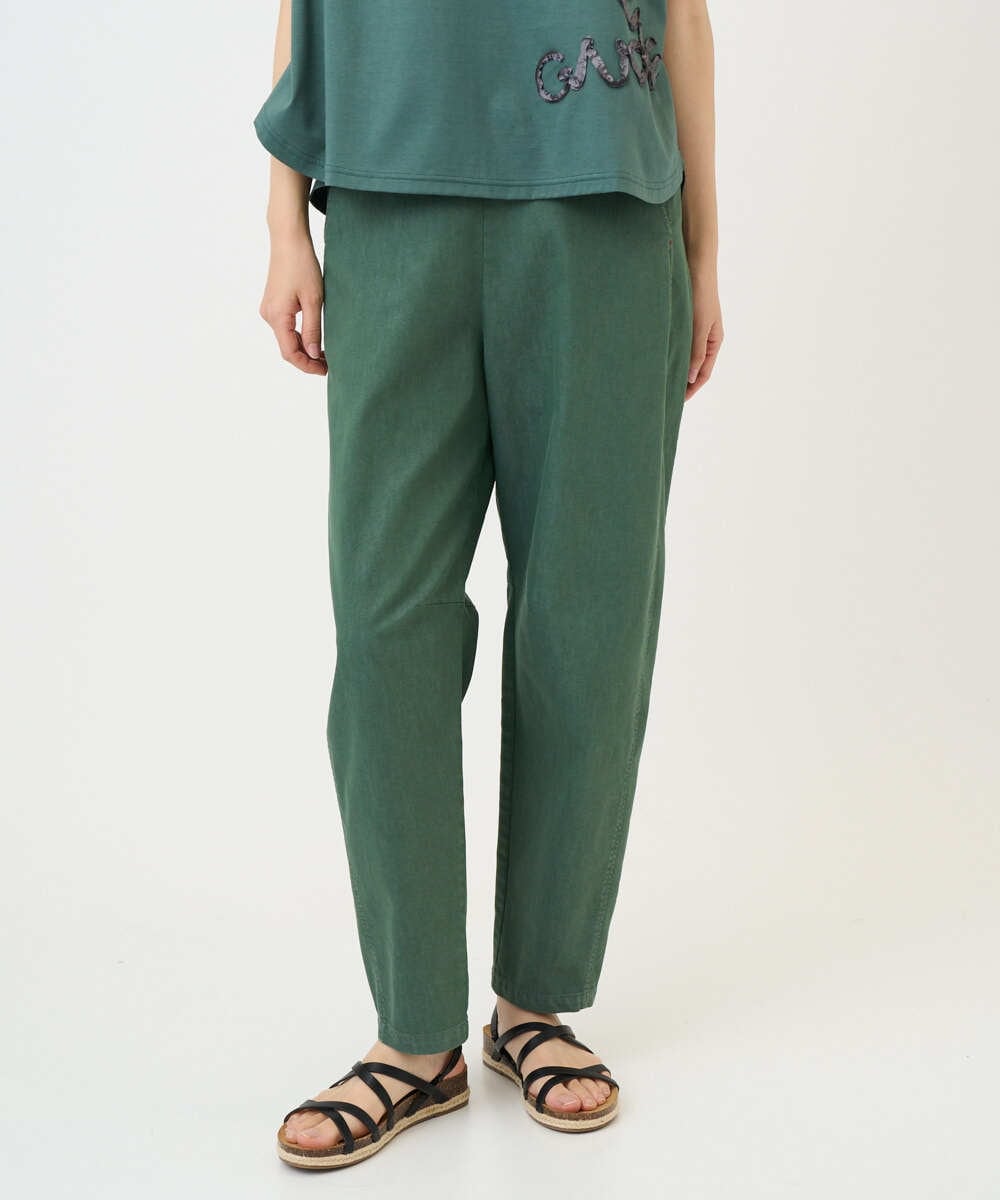 NGLGF58250 GIANNI LO GIUDICE(ジャンニ ロ ジュディチェ) [洗える]コットンエステルクールマックスパンツ カーキ