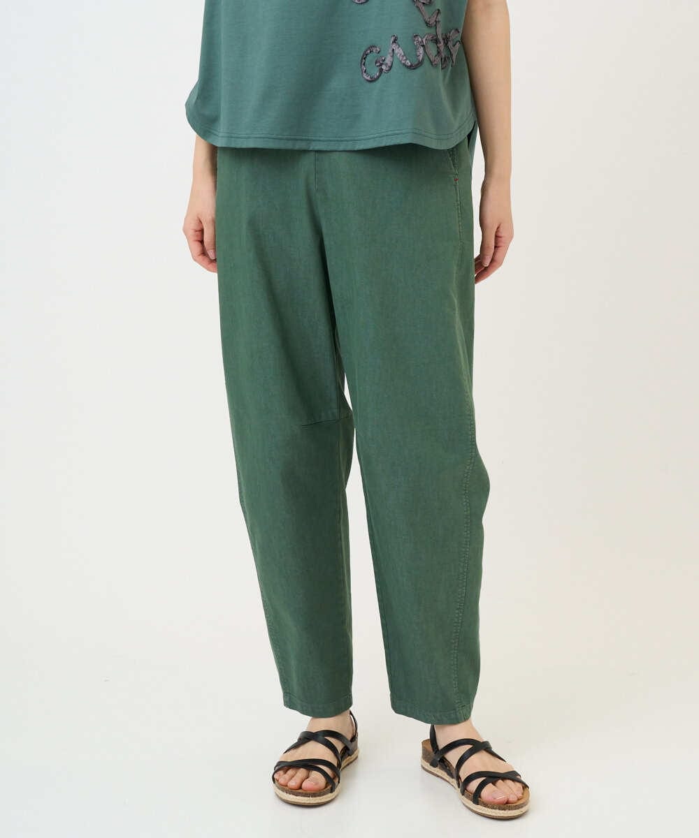 NGLGF58250 GIANNI LO GIUDICE(ジャンニ ロ ジュディチェ) [洗える]コットンエステルクールマックスパンツ カーキ