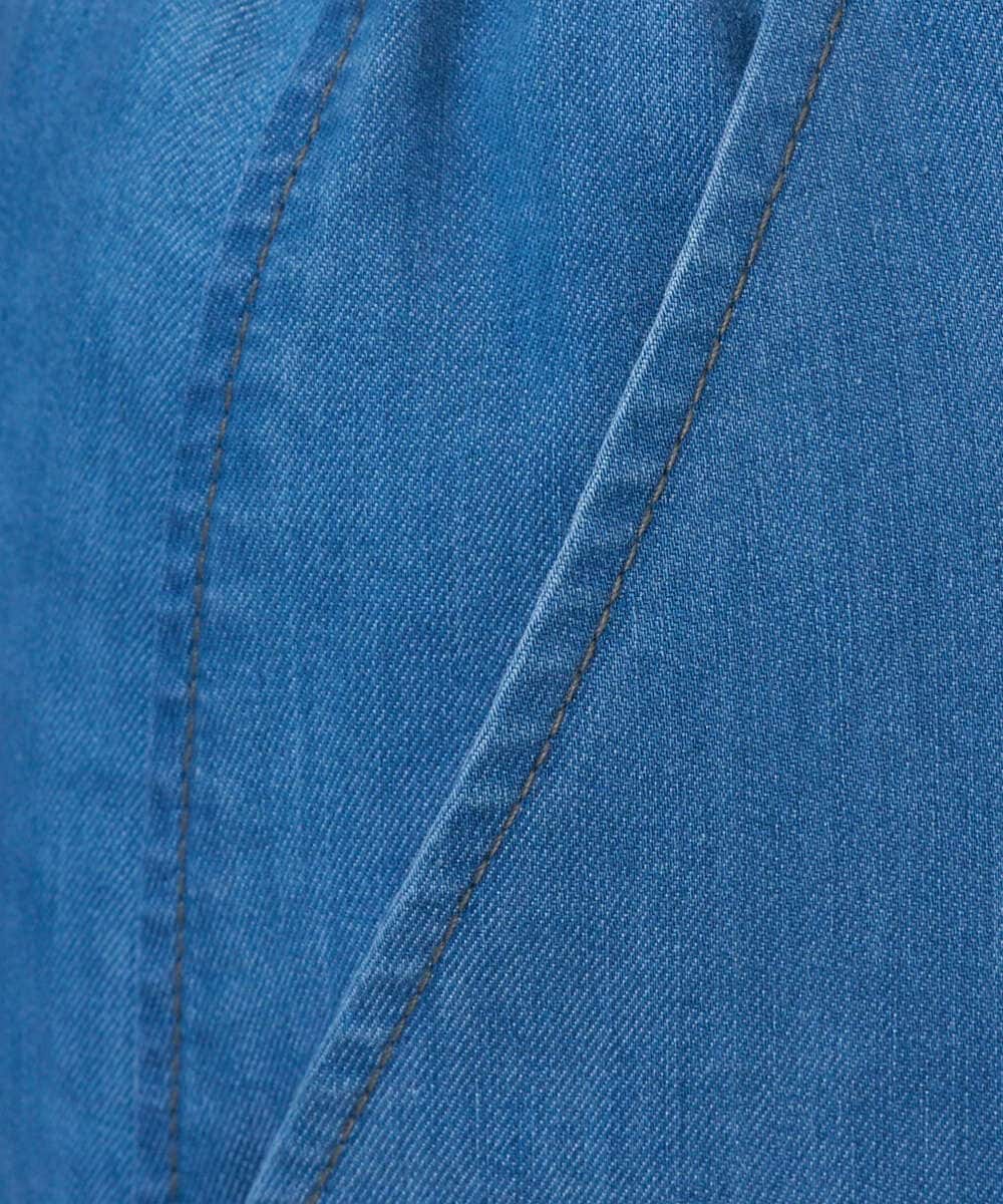 NGLGF58250 GIANNI LO GIUDICE(ジャンニ ロ ジュディチェ) [洗える]コットンエステルクールマックスパンツ ライトブルー