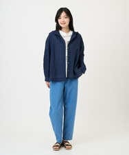 NGLGF58250 GIANNI LO GIUDICE(ジャンニ ロ ジュディチェ) [洗える]コットンエステルクールマックスパンツ ライトブルー