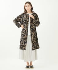 NGLGV23270 GIANNI LO GIUDICE(ジャンニ ロ ジュディチェ) [洗える]コットン無地チェックラップパンツ ライトグレー
