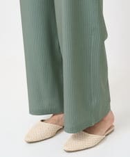 NGLGV28230 GIANNI LO GIUDICE(ジャンニ ロ ジュディチェ) [洗える・リバーシブル]クールドットフルレングスパンツ カーキ