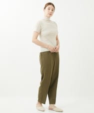NGLGV52230 GIANNI LO GIUDICE(ジャンニ ロ ジュディチェ) [洗える・日本製]ソアトリュフヴィンテージ加工パンツ カーキ