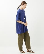 NGLGV52230 GIANNI LO GIUDICE(ジャンニ ロ ジュディチェ) [洗える・日本製]ソアトリュフヴィンテージ加工パンツ カーキ