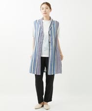 NGLGV52230 GIANNI LO GIUDICE(ジャンニ ロ ジュディチェ) [洗える・日本製]ソアトリュフヴィンテージ加工パンツ ブラック