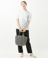 NGLGV52230 GIANNI LO GIUDICE(ジャンニ ロ ジュディチェ) [洗える・日本製]ソアトリュフヴィンテージ加工パンツ ブラック
