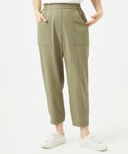 NGLHA01230 GIANNI LO GIUDICE(ジャンニ ロ ジュディチェ) [洗える・撥水加工]ナイロンリぺレントパンツ カーキ