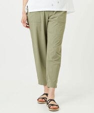 NGLHA01230 GIANNI LO GIUDICE(ジャンニ ロ ジュディチェ) [撥水加工・洗える]ナイロンリぺレントパンツ カーキ
