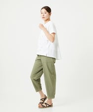NGLHA01230 GIANNI LO GIUDICE(ジャンニ ロ ジュディチェ) [撥水加工・洗える]ナイロンリぺレントパンツ カーキ