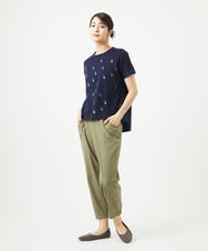 NGLHA01230 GIANNI LO GIUDICE(ジャンニ ロ ジュディチェ) [洗える・撥水加工]ナイロンリぺレントパンツ カーキ