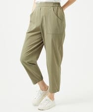 NGLHA01230 GIANNI LO GIUDICE(ジャンニ ロ ジュディチェ) [洗える・撥水加工]ナイロンリぺレントパンツ カーキ