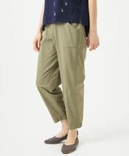 NGLHA01230 GIANNI LO GIUDICE(ジャンニ ロ ジュディチェ) [洗える・撥水加工]ナイロンリぺレントパンツ カーキ